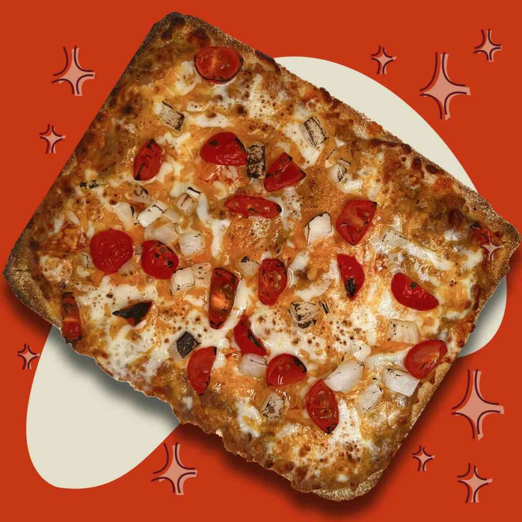 ZaBot Bean Burrito Pizza