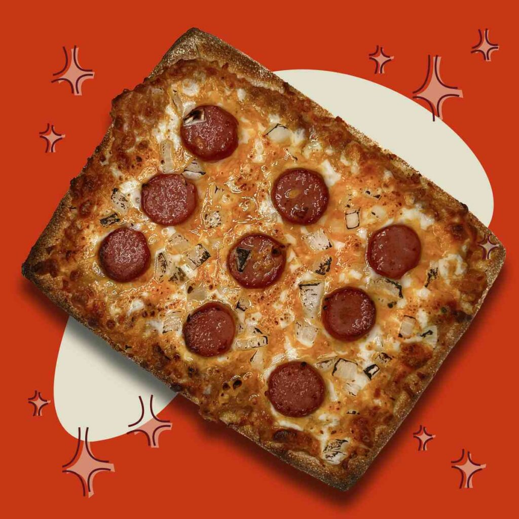 ZaBot Detroit Coney Pizza